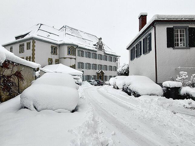 Bild 7: Es hört nicht auf zu schneien: Waldshut versinkt im Schnee