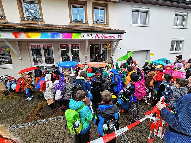 Beim Bettle go gab es jede Menge Süßigkeiten für die Kinder in Horheim.