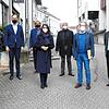 Neun Menschen, eine Botschaft: Niklas Nüssle (Grüne), Angelo De Rosa (Linke), Felix Schreiner (CDU), Harald Ebi (FDP), Rita ...