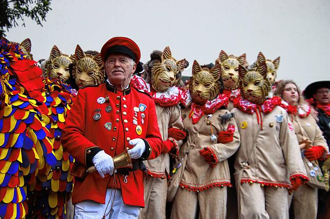 Bild 8: Fasnacht in Rielasingen: Schmotziger Fasnachtstag in bunten Bildern erleben