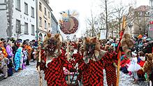 Bild : Großer Narrenumzug 2024 in Konstanz &ndash; die besten Bilder gibt&lsquo;s hier &ndash; Teil 2