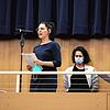 Die Elterninitiative stellt ihr Anliegen im Gemeinderat vor: Saskia Braun (von links), Marianne Markwardt und Nadine Lux.