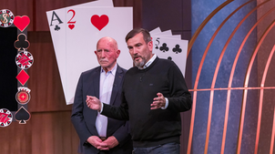 Der Markdorfer Marc Ellerbrock (rechts) gemeinsam mit Sportreporter-Legende Werner Hansch bei der VOX-Sendung „Die Höhle der Löwen“. Sie ...