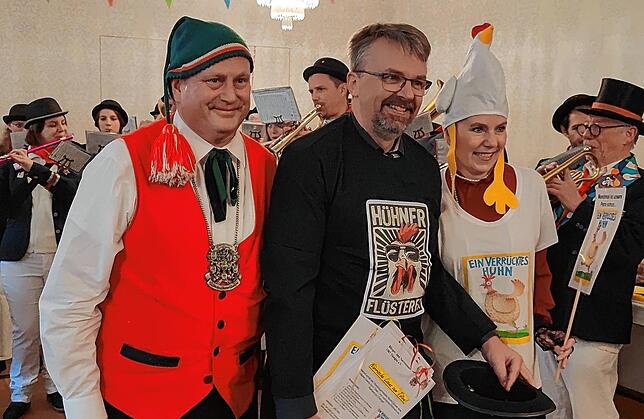 Bild 5: Narren übernehmen das Rathaus in Tiengen - OB hat keine Chance