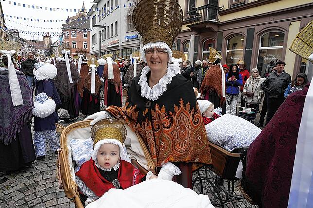 Bild 48: Bilder vom Historischen Umzug am Fasnetmontag in Villingen &ndash; Teil 2