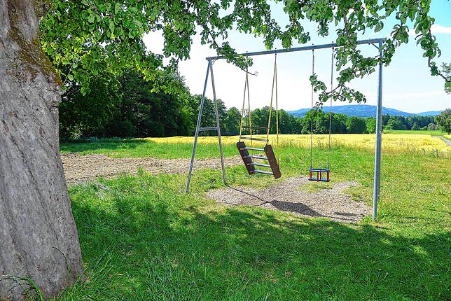 Als sehr beliebter Rundwanderweg, gerade für Familien mit Kindern, hat sich der Schaukelweg zwischen Roggenbeuren und Urnau entwickelt. ...