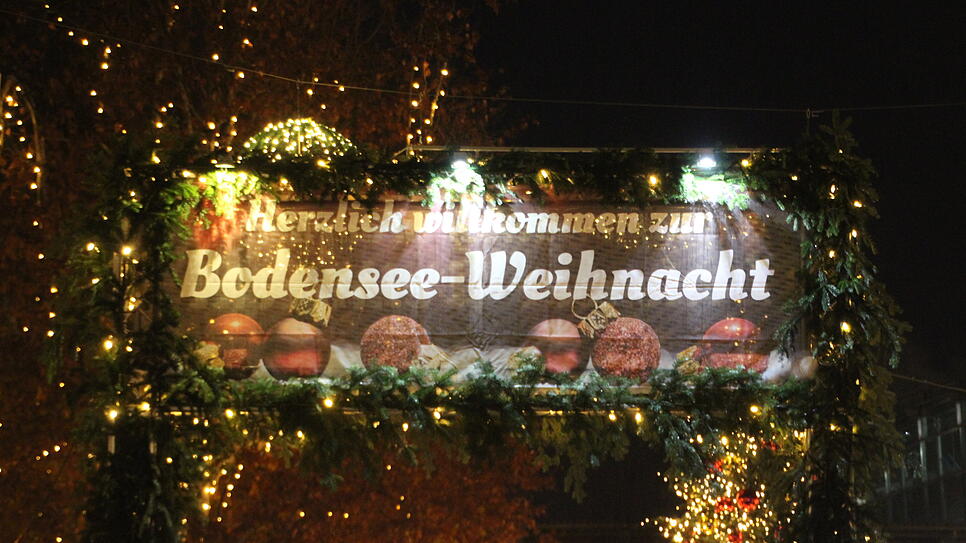 Bis zum 21. Dezember öffnet die Bodensee-Weihnacht täglich ihre Tore.