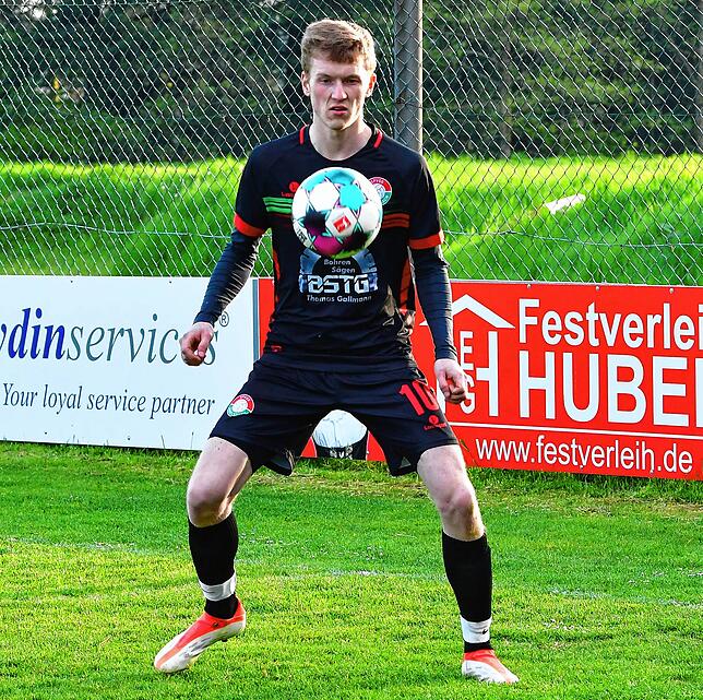 Dreifacher Torschütze: Felix Schmidle – hier ein Archivfoto – von der Spvgg. Andelsbach musste nach seinem Torreigen beim 5:5 in Bad ...