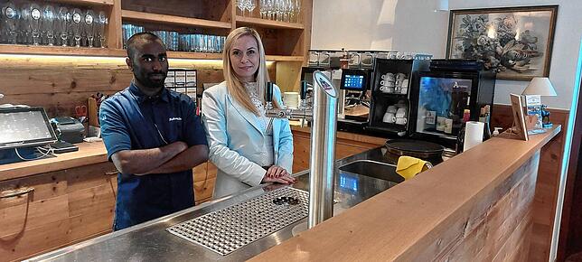 Michaela Merz ist seit dem 1. Februar die neue Pächterin und Geschäftsführerin des Landgasthauses Schenkenberger Hof in ...