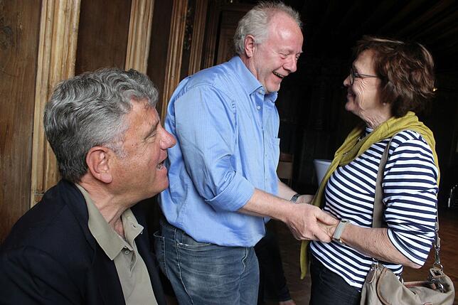 Raimund Wilhelmi, Peter Vögele und Marga Lenski.