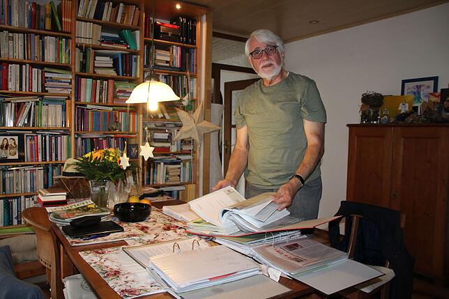 Heinz Huber war nach dem Gründungsmitglied Ernst Gäng Bandleader der Tanzkapelle Amores bis zum Abschiedskonzert. Auch heute erinnert er ...
