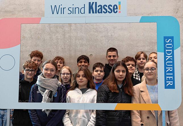 Bild 15: Alle Selfierahmen-Bilder der SÜDKURIER „Klasse!“-Veranstaltung in Singen