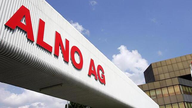 Das Logo des Küchenherstellers Alno