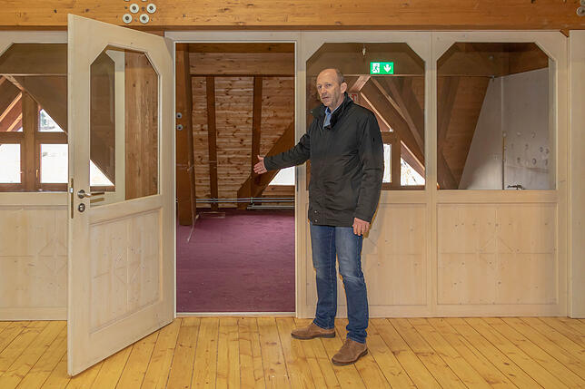Die bisherige Zunftstube im Schwarzwaldhaus der Sinne soll künftig für den Museumsbereich „Zeit“ genutzt werden. Bürgermeister Christian ...