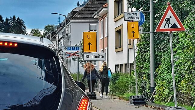 Wie gut findet man sich als Autofahrer im Villinger Umleitungslabyrinth zurecht?