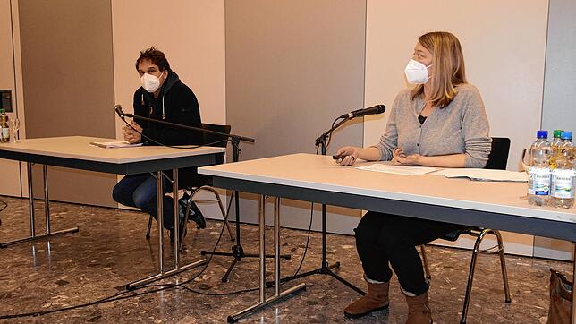Inklusives Oberteuringen und Lebensräume für Jung und Alt im Blick: Michael Friedrich-Gaire und Annika Taube vom &bdquo;Büro für ...