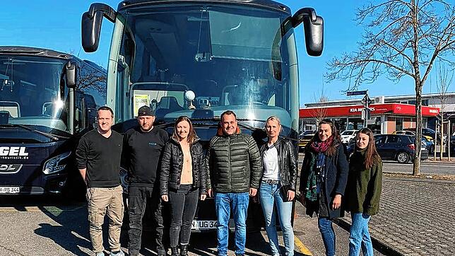 Sie sind Teil des Helferteams (von links): Christian Lendle, Lars Gamper, Laura Gamper, Stefan Hangarter, Beate Mang, Isabel Lendle, ...