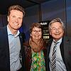 Eric Thiel, Geschäftsführer der Marketing und Tourismus Konstanz GmbH, Aniceta Wehrle und der Reichenauer Tourismus-Chef Karl Wehrle.