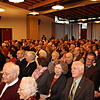 Der Prinz-Max-Saal ist beim Neujahrsempfang der Gemeinde Salem voll besetzt.