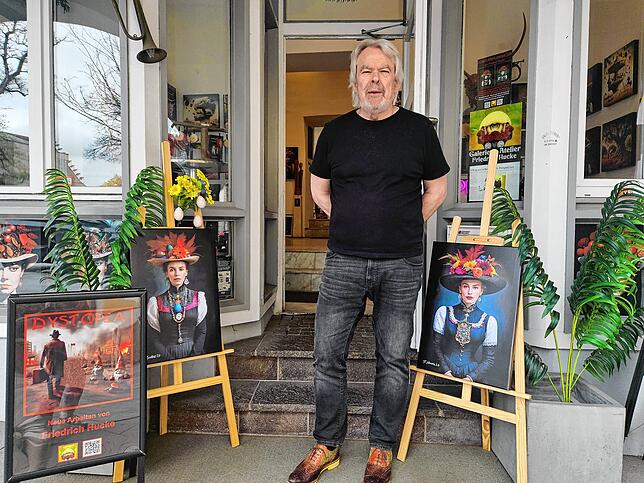 2020 ist der 73-Jährige in das Atelier in der Karlstraße gezogen.