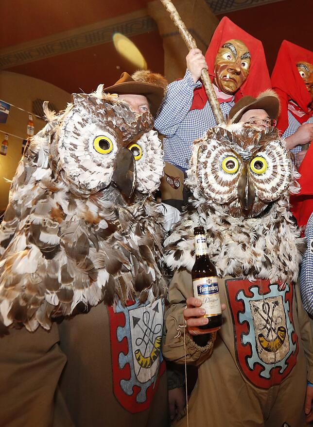 Bild 27: Bilder der Fastnachtsbier-Verkostung der Fürstenberg-Brauerei 2020
