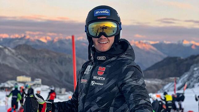 An der Piste: Skicrosser Tobias Baur von der SZ Bernau.
