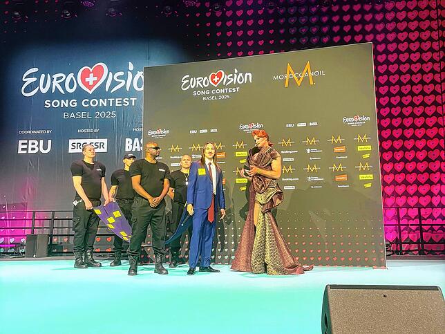 Bild 5: Alle Bilder zur „MET-Gala Europas“ in Basel: So präsentieren sich die ESC-Acts bei der Eröffnungszeremonie