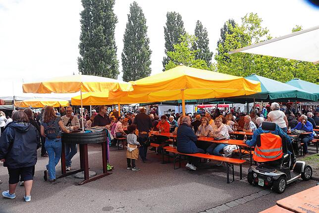 Bild 35: So stimmungsvoll endet das Reichenauer Wein-und Fischerfest 2025