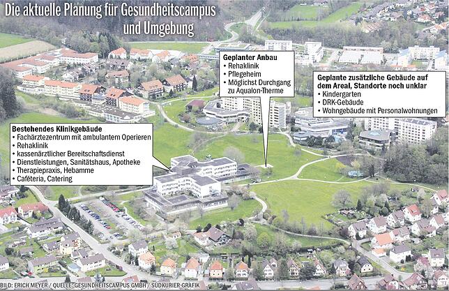 Bild 2: Pflege und Reha im Umbruch: Marienhaus zieht auf den Gesundheitscampus, die Rehaklinik ins ehemalige Spitalgebäude