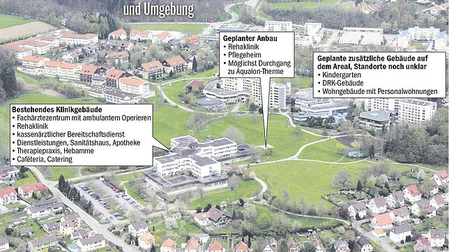 Bild : Gesundheitscampus Bad Säckingen: Projekt nimmt Fahrt auf und wächst weiter. Jetzt haben Bürger das Wort