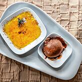 Süßer Traum und glutenfrei: Das Crème Brûlée im Staader Fährhaus.