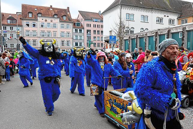 Bild 7: Großer Narrenumzug 2024 in Konstanz &ndash; die besten Bilder gibt&lsquo;s hier &ndash; Teil 1