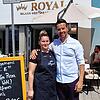 Das Ehepaar Gane und Demo Demiri betreiben das neue Restaurant Royal in der Kreuzlinger Straße. Es hat zwischen Burro Burro und der ...