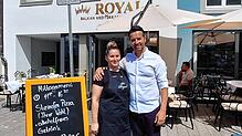 Das Ehepaar Gane und Demo Demiri betreiben das neue Restaurant Royal in der Kreuzlinger Straße. Es hat zwischen Burro Burro und der ...