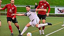 Frühes Tor: Marjan Jelec (Mitte) brachte den VfB Waldshut beim 4:2-Sieg in Au-Wittnau in Führung.