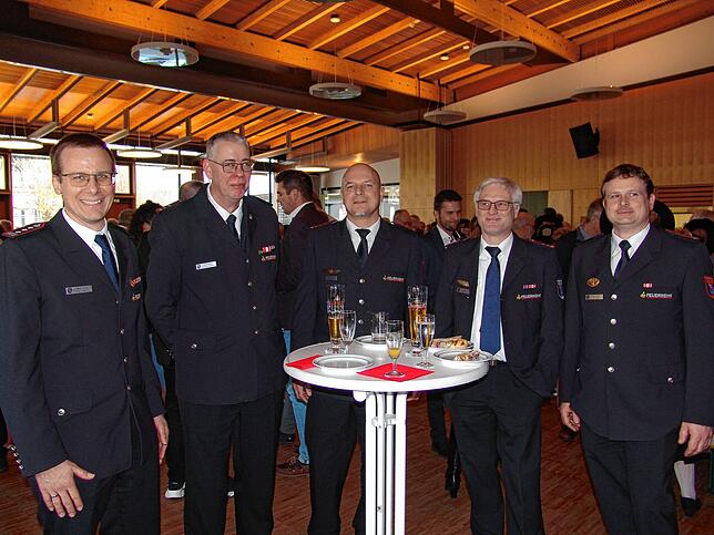Bild 27: Volles Haus beim Neujahrsempfang der Gemeinde Salem