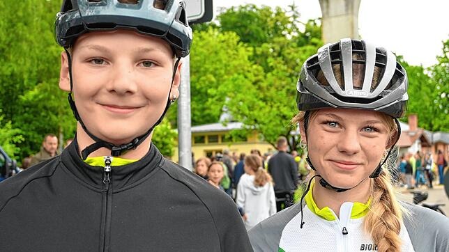 Bruno Speer und Henriette Krumm freuen sich auf die Fahrt. Zuvor haben sie wochenlang trainiert.