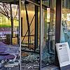 Die Geschäftsstelle der Volksbank Hochrhein in Albbruck ist in der Nacht auf den 9. April 2025 gesprengt worden.