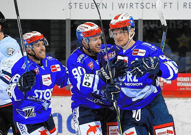 Ein erfolgreiches und eingespieltes Trio (von links): Tyson Spink, Tylor Spink und Alex Weiß