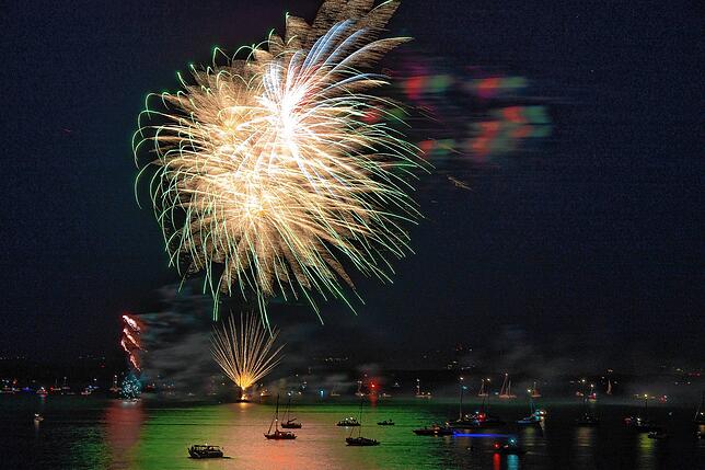 Bild 31: Bilder vom Seehasenfest-Feuerwerk 2022