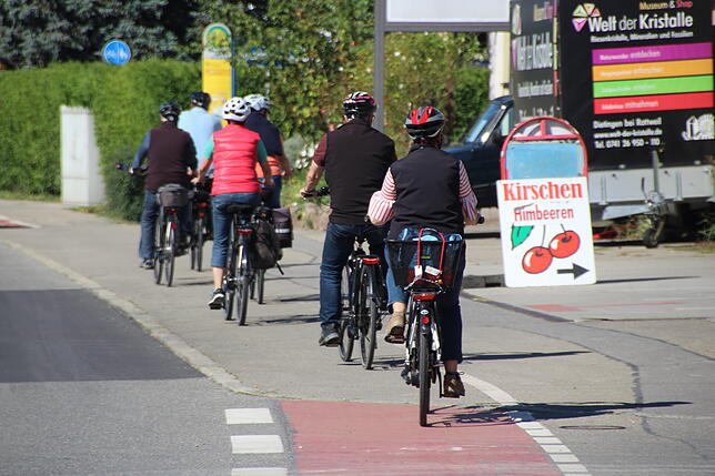 Mehr Platz für Radler und Fußgänger wünschen sich die Menschen in Fischbach.