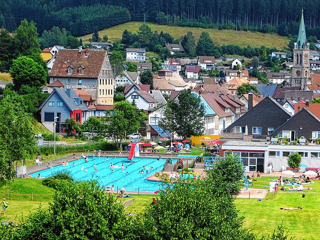 Das Schwimmi in Vöhrenbach.