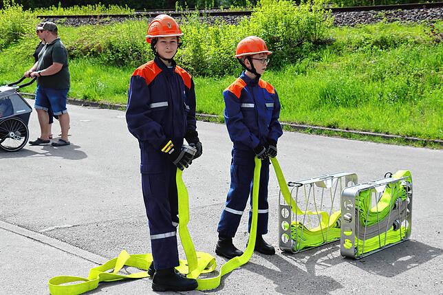 Bild 23: Bilder von der Gesamtübung der Jugendfeuerwehr Radolfzell und den Ortsteilen