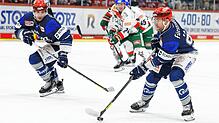 Tyson Spink (rechts) führt die interne Topscorer-Wertung derzeit mit 26 Punkten an. Er und sein Zwillingsbruder Tylor sind derzeit in ...