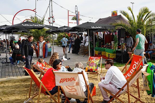 Es muss nicht immer nur ein Bier sein: Die See-Oase hat auch ein großes Angebot an Drinks und Cocktails.