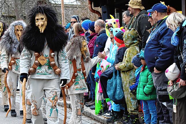Bild 9: So schön ist der Fasnetmentigs-Umzug in Unterkirnach