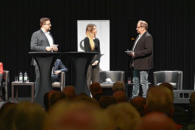 Bild 10: Podiumsdiskussion zur Bundestagswahl: Bilder aus der SÜDKURIER-Wahlarena in der Stadthalle Waldshut
