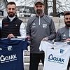 Zukunft im Griff: Sportchef Mehmet Yilmaz (links) mit dem Trainerteam, das ab Juli 2024 beim SV Blau-Weiß Murg das Sagen hat: (weiter ...