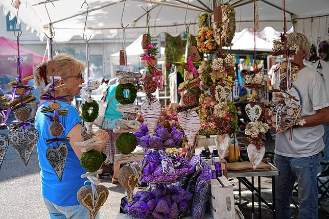 Bild 15: Bunte Vielfalt auf dem Marktplatz