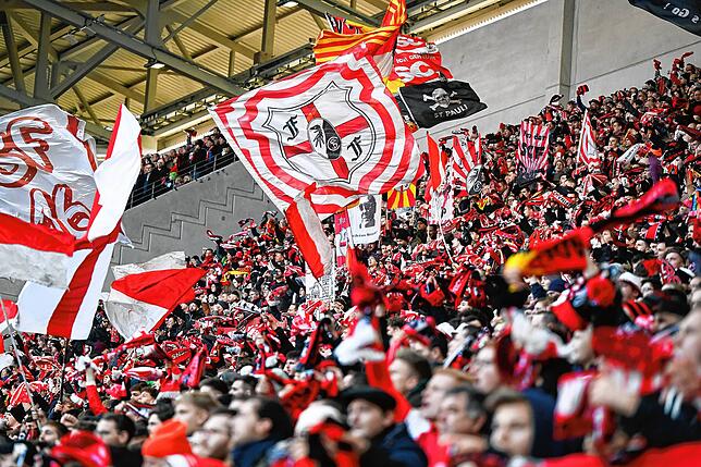 Fans des SC Freiburg.